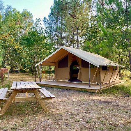 Camping La Kahute - Tente Lodge Au Coeur De La Foret Carcans Dış mekan fotoğraf