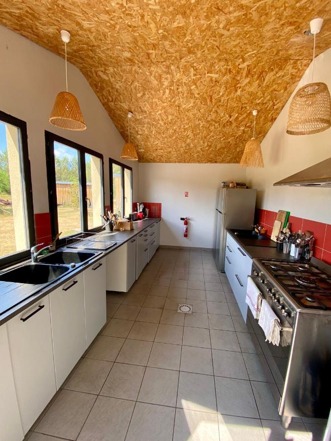 Camping La Kahute - Tente Lodge Au Coeur De La Foret Carcans Dış mekan fotoğraf