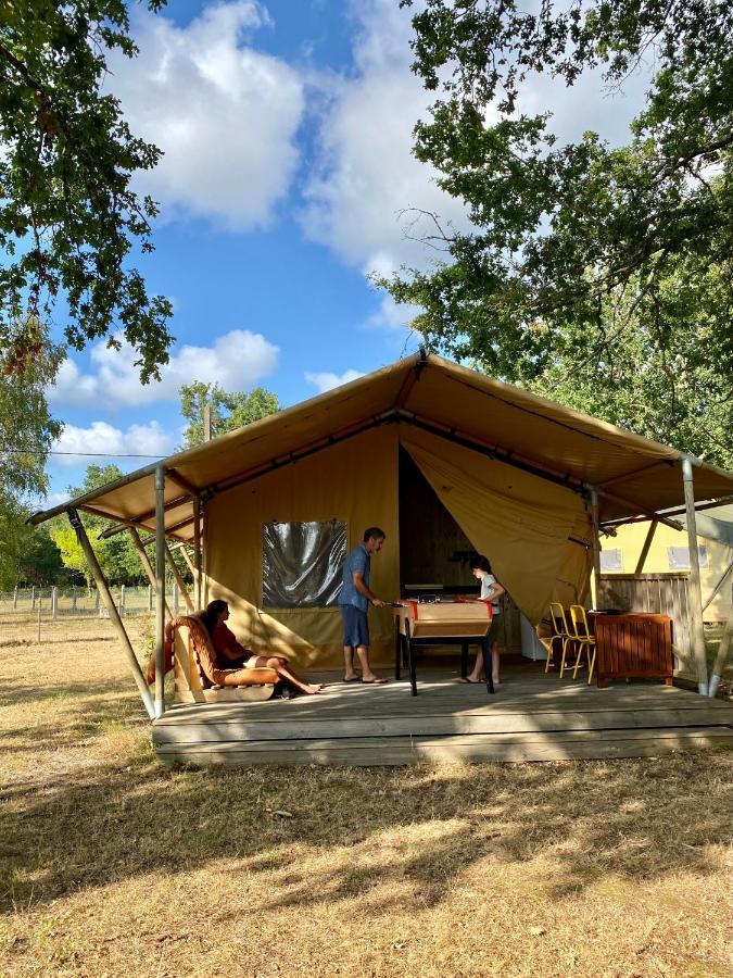 Camping La Kahute - Tente Lodge Au Coeur De La Foret Carcans Dış mekan fotoğraf