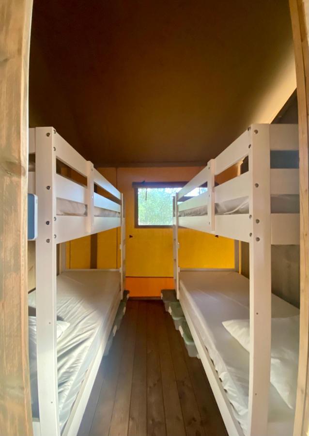 Camping La Kahute - Tente Lodge Au Coeur De La Foret Carcans Dış mekan fotoğraf