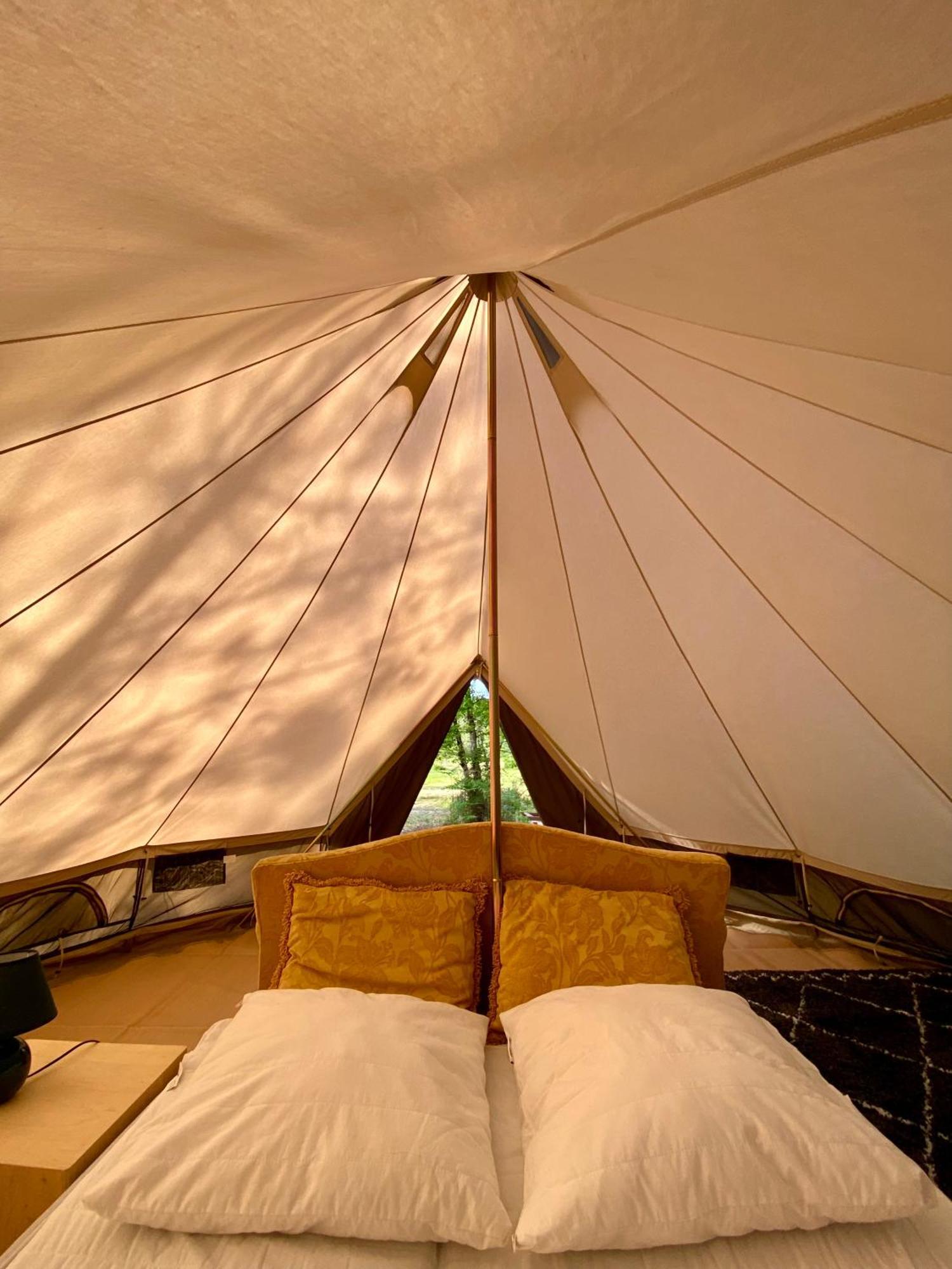 Camping La Kahute - Tente Lodge Au Coeur De La Foret Carcans Dış mekan fotoğraf